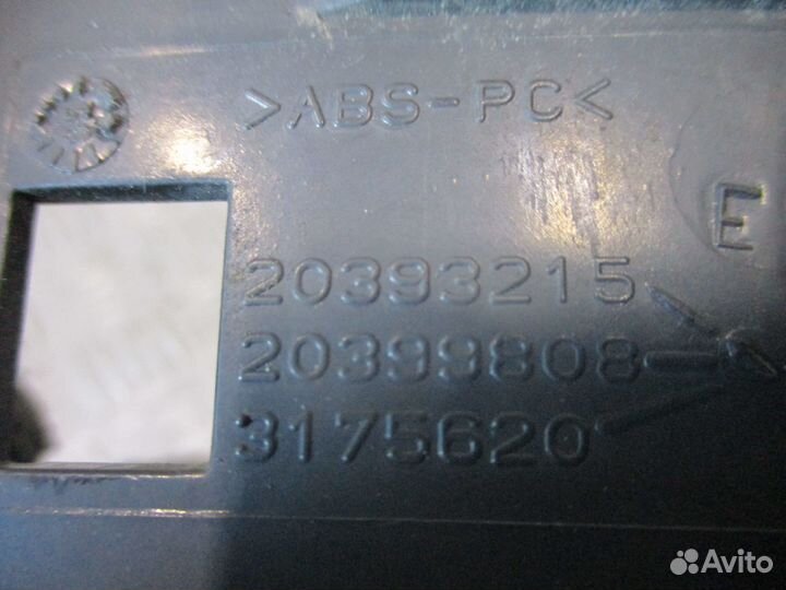 Рамка под магнитолу Volvo 20393215