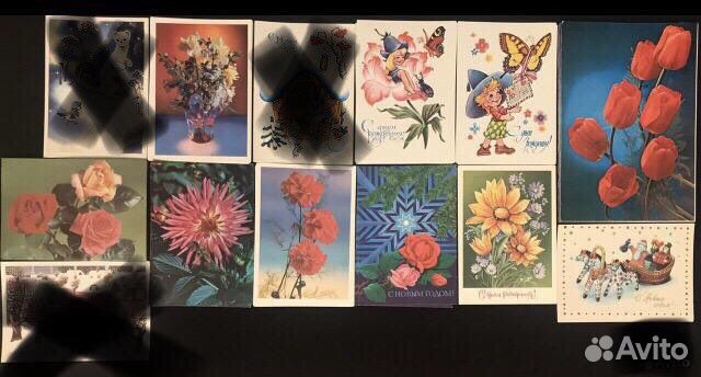 Открытки 1981 года СССР (новые, чистые)