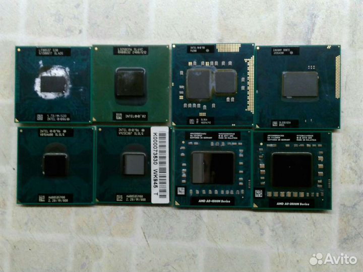 Процессоры для ноутбуков