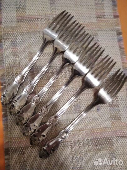 Вилка столовая мельхиоровая