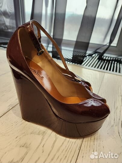 Туфли босоножки на платформе chloe