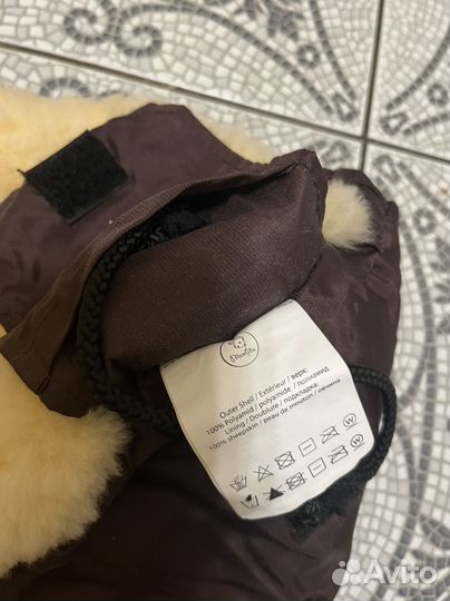 Конверт в коляску из овчины Mansita