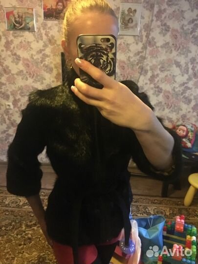 Шуба из ондатры