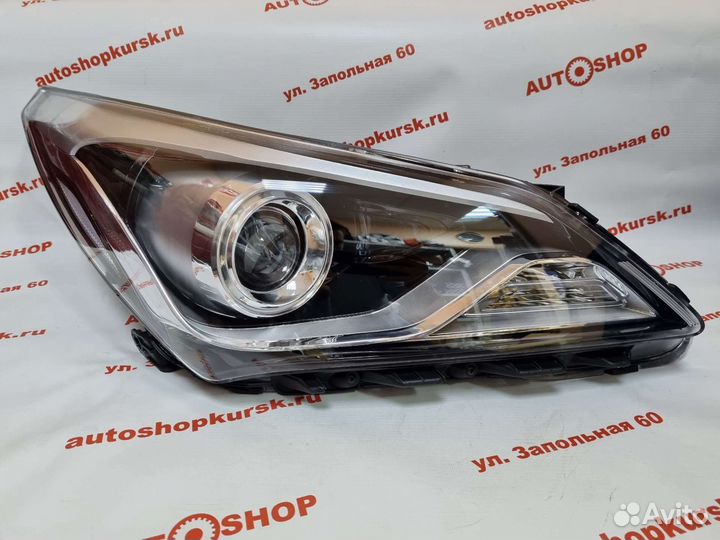 Фара передняя линза хендай солярис 14-17 solaris