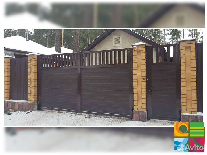 Ворота распашные