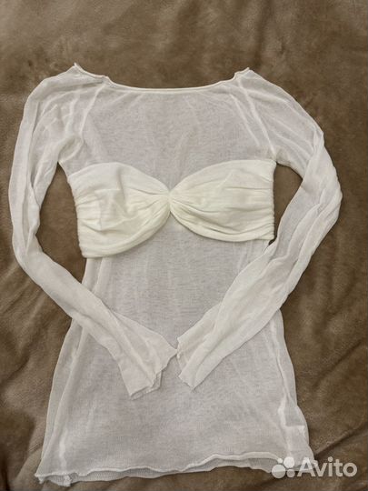 Сетчатая кофта