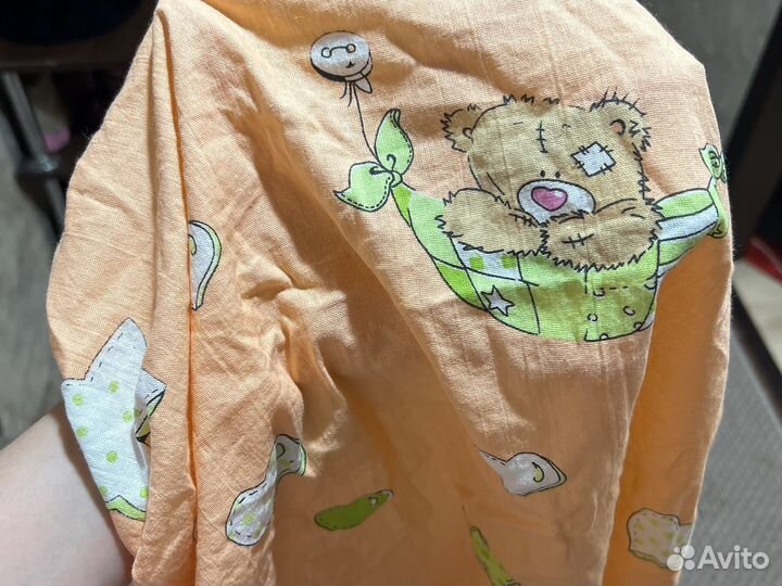 Простынь на резинке 90 на 140