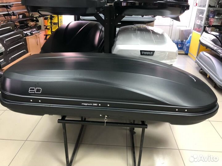 Автобокс багажник на крышу Chevrolet TrailBlazer