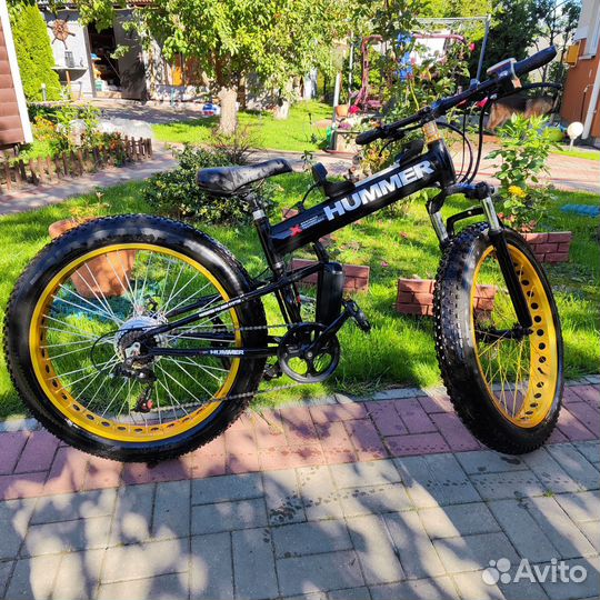 Электровелосипед Hummer складной