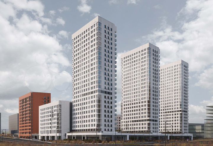 2-к. квартира, 56,3 м², 3/13 эт.
