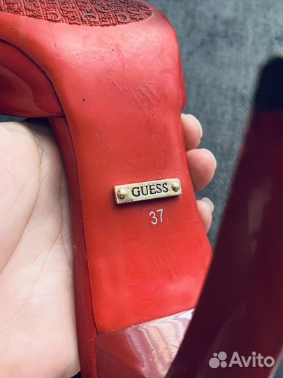 Босоножки Guess 37 натуральная кожа