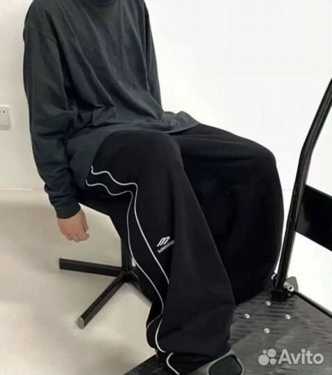 Штаны Balenciaga 3b Icon Sports Tracksuit Pants