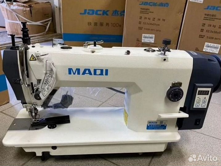 Машина с шагающей лапкой для кожи maqi 0303D