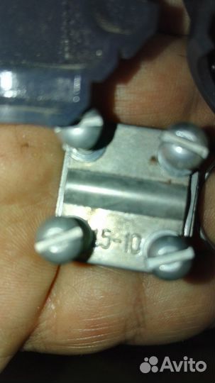 Электрика сжим ответвитель орех