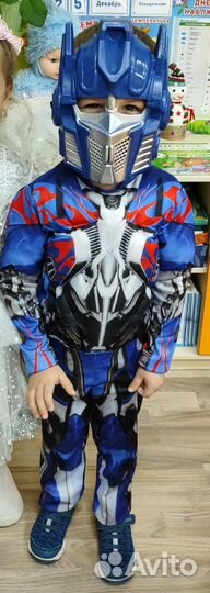 Новогодний костюм Оптимус прайм 110-122