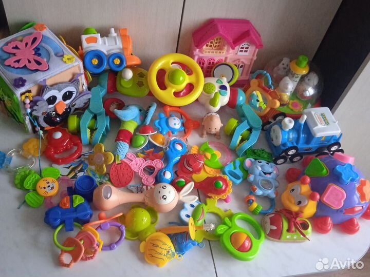 Большой пакет развивающих игрушек