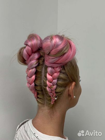 Афрокудри, Косы с канекалоном, Афрокосы,Брейды