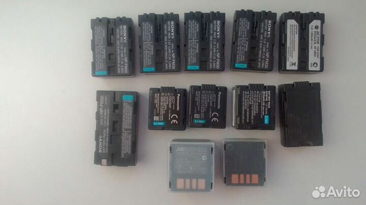 Аккумуляторы для видеокамер Sony, Panasonic,JVC
