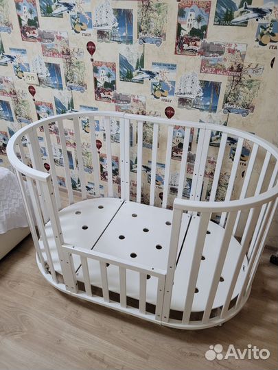 Детская кроватка Северянка 3 6в1 с маятником