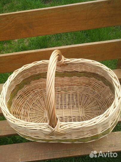 Корзина плетеная для грибов
