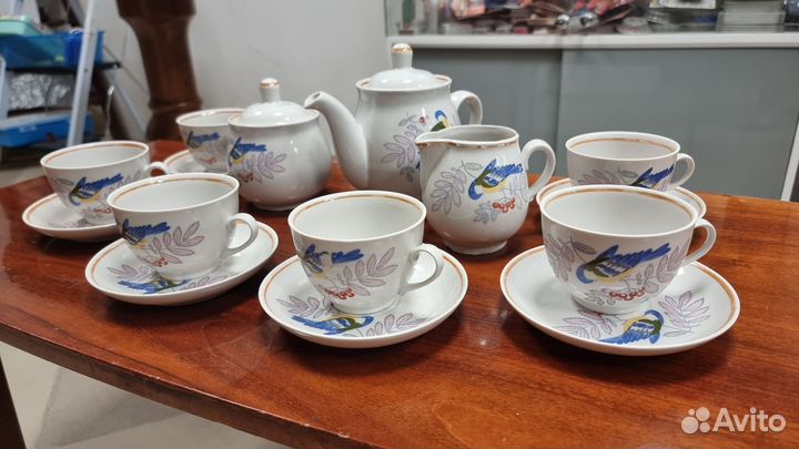Сервиз чайный Вербилки винтаж