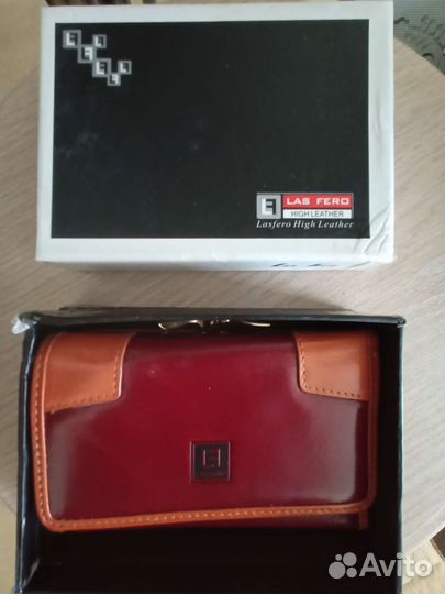 Кошелек женский кожаный