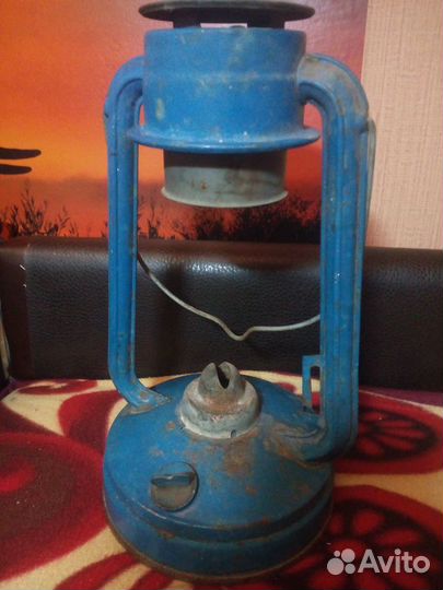 Лампа керосиновая СССР обмен на значки