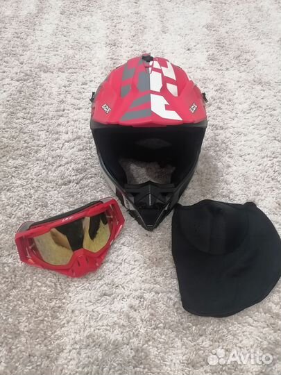 Мотошлем кроссовый