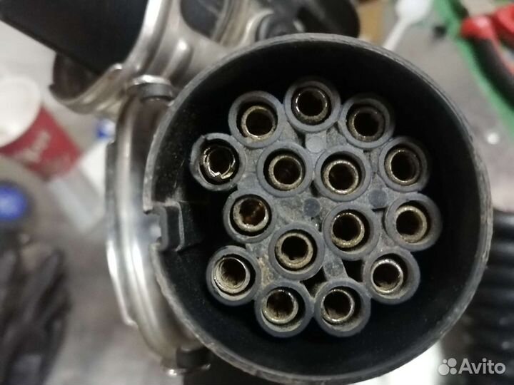 Кабель питания прицепа, abs абс световой