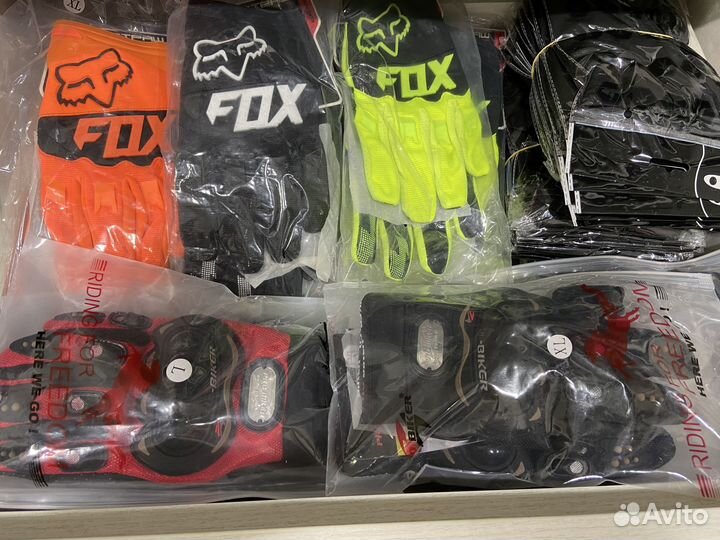 Мото Перчатки для мотокросса и эндуро fox