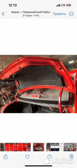 Крышка багажника на chevrolet lacetti седан