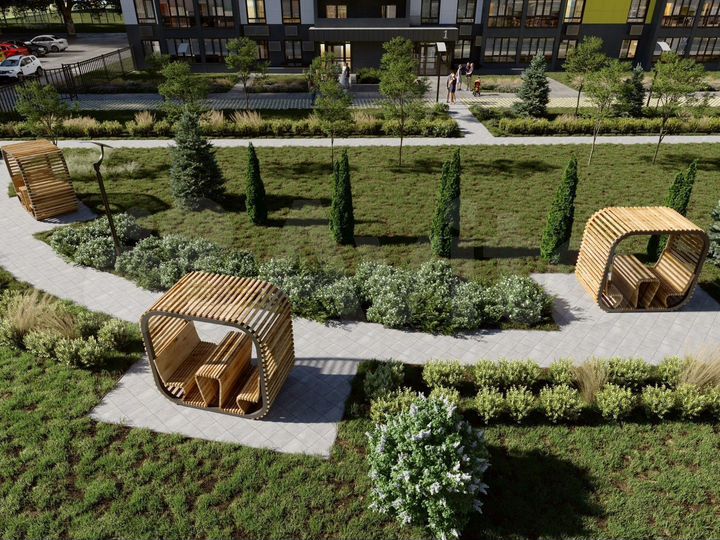 2-к. квартира, 54,8 м², 13/16 эт.