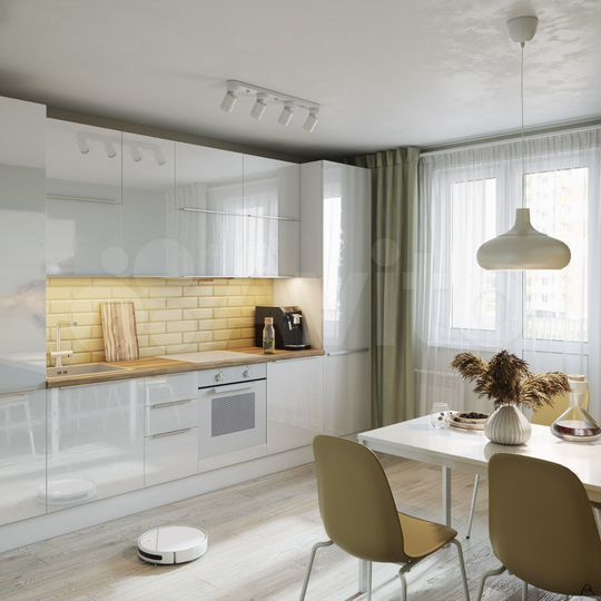 2-к. квартира, 74 м², 3/7 эт.