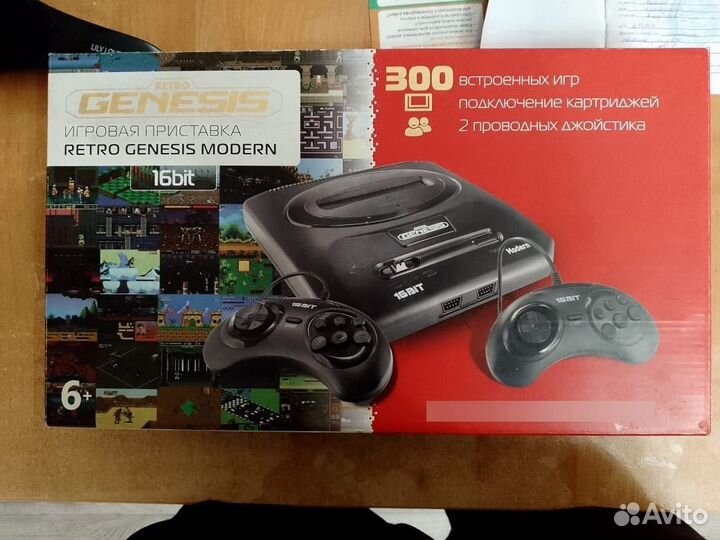 Игровая приставка sega