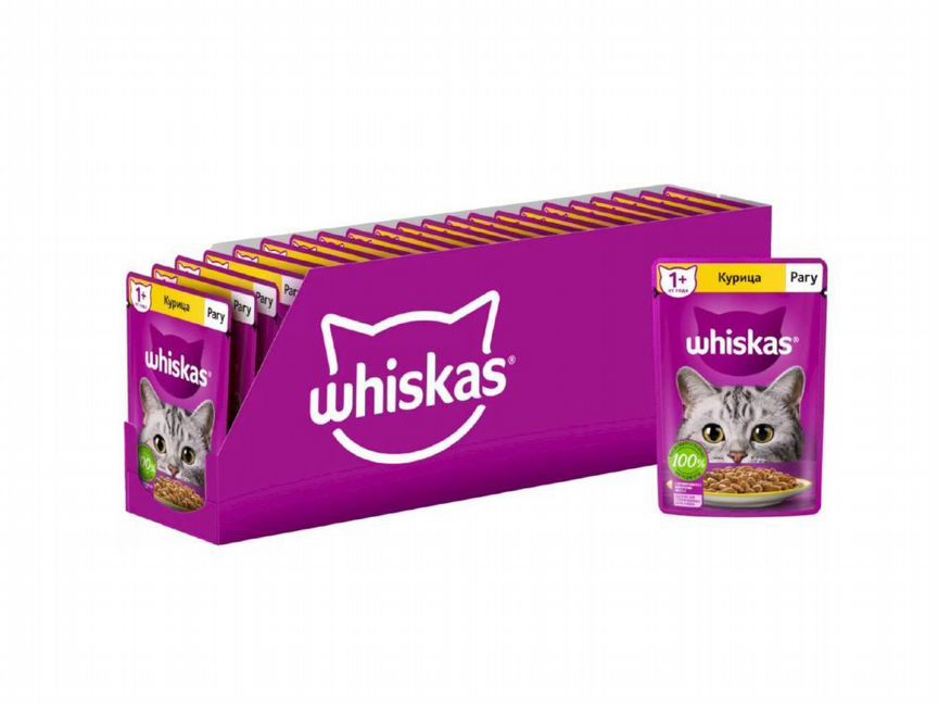 Корм для кошек Whiskas / KiteKat / Perfect kit