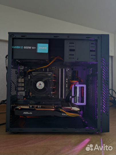 Компьютер Ryzen 5 3600 / RX 6600XT / 16GB