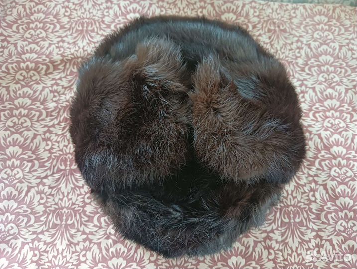 Шапка мужская ушанка. Мех - кролик)