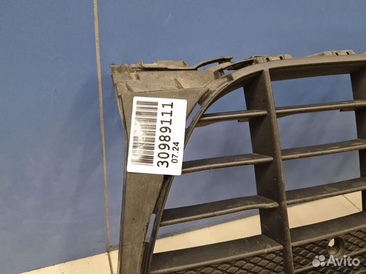 Решётка в бампер центральная Porsche Macan 2013