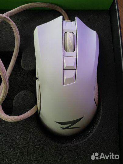 Игровая мышь Zet gaming fury белая