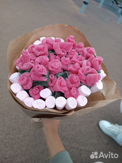 Букет из мармелада