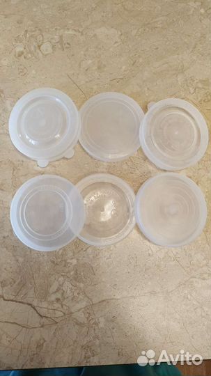 Полиэтиленовые крышки 13 шт