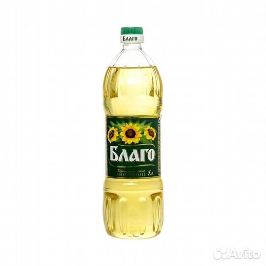 Масло растительное Благо 1л