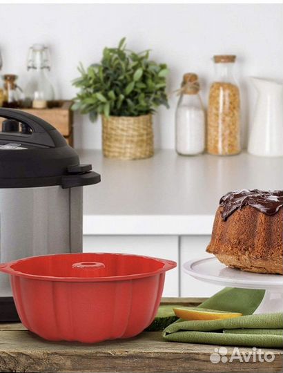 Новый набор из 2-х силиконовых форм для выпечки