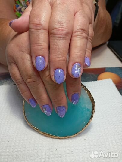 Маникюр с покрытием шеллак