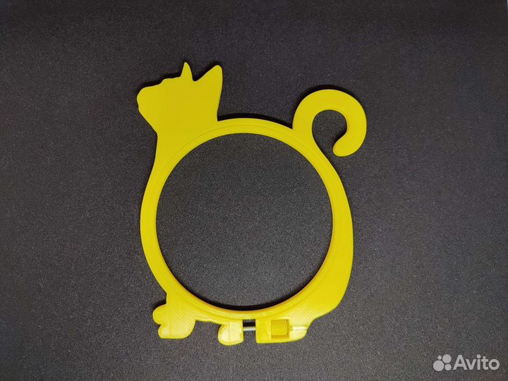 Кото-пяльца (жёлтые)