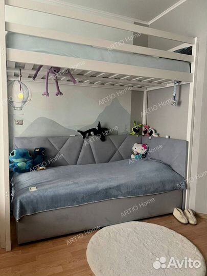 Кровать с ящиками для хранения