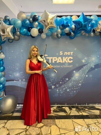 Скрипачка, электроскрипка на праздник, свадьбу