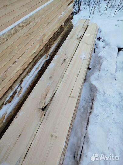 Доска некондиция 35х150х4200