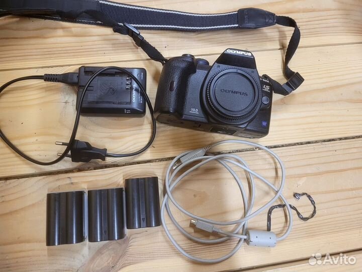 Зеркалка Olympus E-520 + объективы и допы