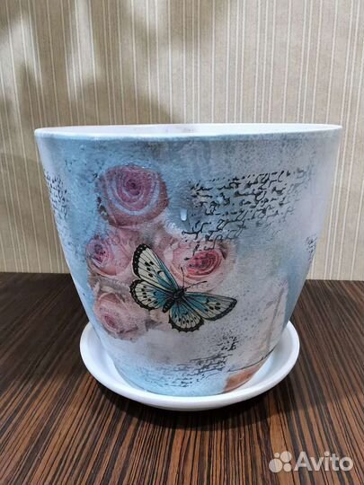 Керамические горшки для цветов